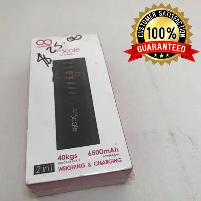 OAXIS AirScale – Charge Your Phone (6500mAh) and Weigh Your Luggage (40 Kgs) - Thumbnail 3